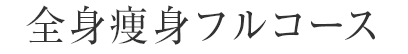 全身痩身フルコース