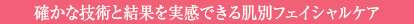 お試しブライダルフェイシャル