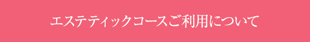 エスティックコース利用について